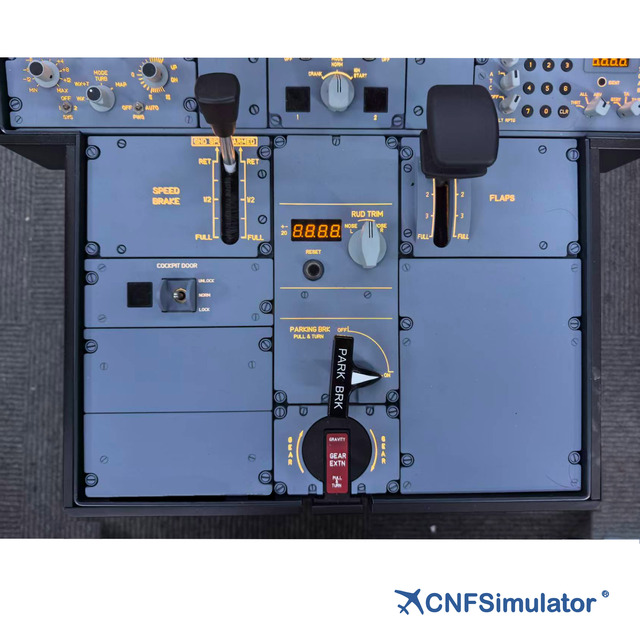 A320 Simulator Lower Pedestal All Panels Package for Home Builders MSFS XPlane