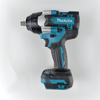 Makita 18V Cordless 11 Piece Power Tool Combo Kit 2 Impact Wrenches Drill Driver Angle Grinder 4 Baterai Charger Tas Alat