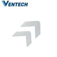 Support d'angle en acier pour l'installation de conduits d'air Ventech, pièces de système CVC industrielles pour les conduits pré-isolés, angle de bride