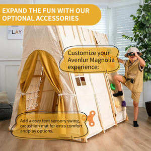 Montessori Indoor Jungle Gym Kids Climbing Frame Wooden Climber Play Set With <strong>Slide</strong> For Toddlers Baby <strong>Children</strong> - Product Image 2