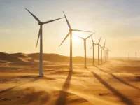 Éolienne verticale résistante à la corrosion salin 75kW 100kW 120kW 380V 50Hz avec pales en acier inoxydable pour environnement côtier Outevo OE-WT