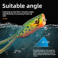 Hameçons de pêche robustes en acier inoxydable pour appâts vivants, modèle A-Style, pour la pêche au poisson noir, vente en gros