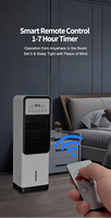 Climatiseur de tour professionnel à double usage AC mobile pour ventilateur électrique en plastique à la maison Aucune installation requise au sol