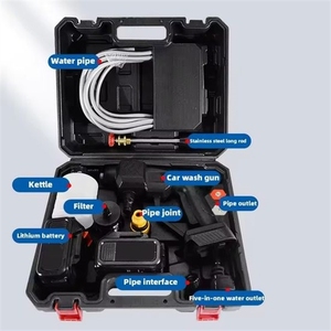 Pistolet <span class=keywords><strong>de</strong></span> lavage <span class=keywords><strong>de</strong></span> voiture portable, léger et compact, en alliage d'aluminium, fabriqué en Chine - Product Image 2