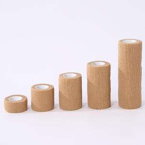 Bandage cohésif élastique <span class=keywords><strong>de</strong></span> couleur blanche et beige avec du latex pour le habillage médical - Product Image 2
