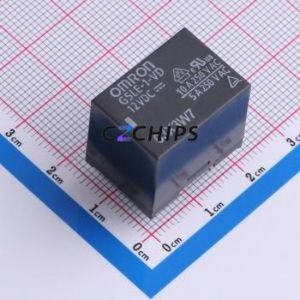 G5LE-1-VDDC12 Power Relay Through hole Component (THT) Relay <b>12V</b> 1 Changeover: 1C (SPDT-Changeover)::: 250V-AC/125V-<b>DC</b> AgSnO2 - Product Image 1