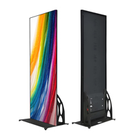 Couleur de qualité galerie avec finition mate semblable à du papier GOB P2.5 Écran d'affichage à LED d'intérieur sur pied
