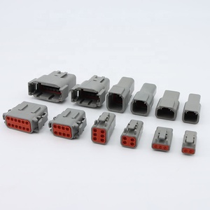 موصلات مقاومة للماء للسيارات بـ 2 و3 و4 و6 و8 و12 سنًا طراز DTM04 و DTM06 (DTM04-12PA، DTM04-12SA، DTM06-2S) - Product Image 1