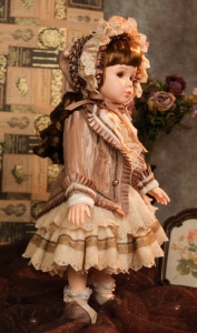 Poupées de princesse en céramique et <span class=keywords><strong>porcelaine</strong></span> vintage de 18 pouces, fabriquées à la main, jouets pour filles, poupées vintage de <span class=keywords><strong>collection</strong></span> - Product Image 4