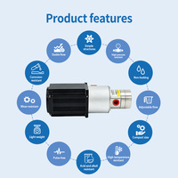 Pompe à engrenages magnétique PEEK PTFE à débit réglable avec moteur BLDC pour distributeur de thé, dosage de liquides, transfert – Ventes directes usine