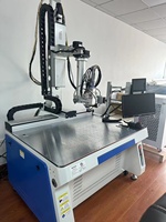 Table de soudage laser automatique HOGI, pièces de précision, soudage robotisé