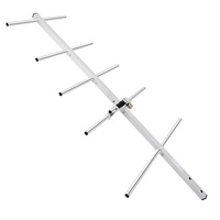 Antena HYS YAGI de Alta Ganancia 9dBi UHF 70cm UHF 400-470 MHz 5 Elementos Antena Base para Repetidor Motorola Radio Kenwood Baofeng