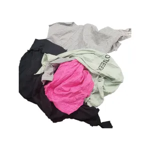 Multi Color Reusable Rag Cleaning Cloths Industrial Mixed Rags Suppliers Cleaning Cotton Rags