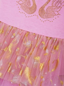 ชุดเต้นรำลาตินสำหรับเด็กผู้หญิงอายุ 4-14 ปี ชุดบัลเลต์ตูตูผ้าตาข่าย ชุดเต้นรำสำหรับงานแสดงบนเวที ชุดน่ารักสำหรับงานปาร์ตี้และการแข่งขัน - Product Image 5