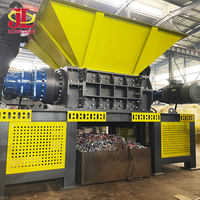 Schrottmetall-Schredder Modell 2000 Abfall-Aluminiumfolie-Recyclingmaschine für Aluminiumdosen Flaschenzerkleinerer