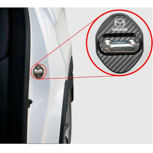 Verrouillage de <span class=keywords><strong>porte</strong></span> de <span class=keywords><strong>voiture</strong></span> en acier inoxydable, protection de gâche, pour Mazda, 2 portes - Product Image 5