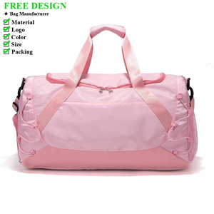 Bolsa de Gimnasio para <span class=keywords><strong>Mujer</strong></span> con Compartimento para Zapatos, Bolsa de <span class=keywords><strong>Viaje</strong></span> de Fin de Semana, Bolsa Deportiva para Gimnasio, Yoga, Baile - Product Image 1