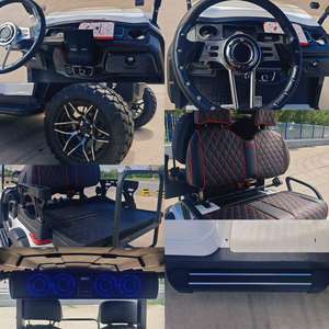 Carrito de Golf Eléctrico Resistente de 4 Plazas con Componentes Premium para Uso en Flotas, Hoteles <span class=keywords><strong>y</strong></span> Campos de Golf - Product Image 6