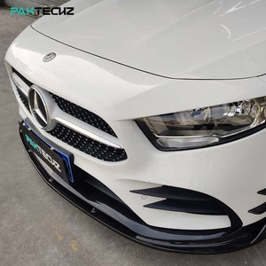 Kit de carrosserie en Fiber de carbone sèche Paktechz séparateur de becquet de lèvre de pare-chocs avant pour <span class=keywords><strong>Mercedes</strong></span> Benz W177 classe A Sport <span class=keywords><strong>A35</strong></span> berline à hayon - Product Image 3