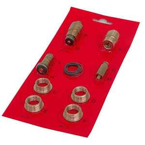 Kit de vis Premium à 12 combinaisons Ensemble d'outils de tournage universels pour robinets - Product Image 1