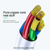 Venta caliente Cables de datos de alta calidad Tipo C Cable USB de carga rápida Fabricantes Cable DE DATOS DE cargador de teléfono Android directo
