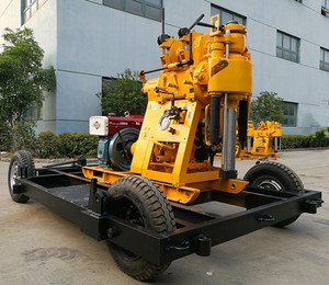 Foreuse rotative électrique portable XY-1 220V neuve pour la construction, les industries agricoles, les puits d'eau, avec <span class=keywords><strong>pompe</strong></span> diesel 200m, occasion - Product Image 6