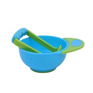 ชุดป้อนอาหารเด็กพร้อมโลโก้สั่งทำ เครื่องบดอาหารสำหรับเด็กทารก ชามป้อนอาหารเสริมสำหรับเด็ก - Product Image 1