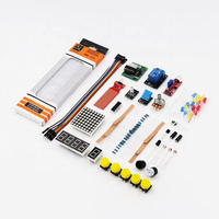 Kit de boîte d'apprentissage RFID Kit de composants domestiques pour passionnés électroniques adapté au développement UNOR3 pour Kit de démarrage amélioré Arduino