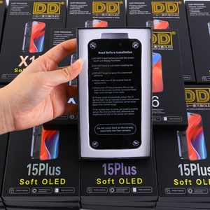 อะไหล่หน้าจอ LCD DD Soft OLED สำหรับ <span class=keywords><strong>iPhone</strong></span> 13 14 15 16 Pro ชุดแผงควบคุมคุณภาพสูง120Hz - Product Image 1