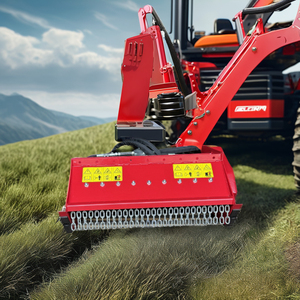 Máy xúc mini Máy cắt cỏ với máy cắt bàn chải quay cho máy móc nông nghiệp - Product Image 6