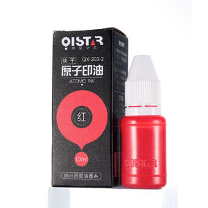Tinta Atómica Qistar de 10 ml, Roja, a Base de Aceite, para Impresión en Gafas - Product Image 1