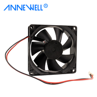 Ventilateur de refroidissement axial 8cm 8025 80x80x25mm DC 12V 24V pour machine à briser les murs, boîtier d'ordinateur, processeur, carte graphique, radiateur