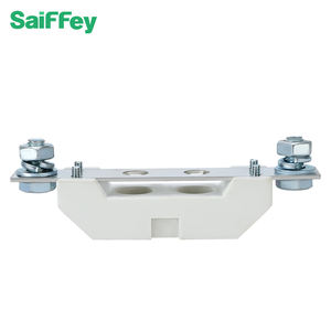 Base de fusible Saiffey de alta capacidad de ruptura 690V 1P <span class=keywords><strong>NH</strong></span> bajo voltaje <span class=keywords><strong>00</strong></span> nominal 160A IP20 portafusibles de cerámica de cobre - Product Image 6