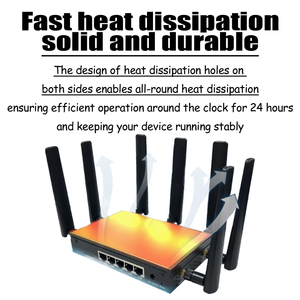 Bộ định tuyến WiFi6 CPE 4G mới nhất 2.4G + 5.8G Cat16 DDR4 bộ nhớ dung lượng lớn bền bỉ MT7981B AX3000 tốc độ cao WEB công nghiệp - Product Image 4