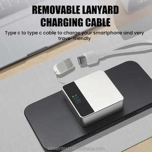 Chargeur magnétique sans fil 3-en-1 avec câble PD détachable Détection de métal Ultra-Portable pour les voyageurs techniques - Product Image 6