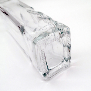 Botella <span class=keywords><strong>de</strong></span> bebida cuadrada en relieve <span class=keywords><strong>de</strong></span> 750ml <span class=keywords><strong>de</strong></span> alta <span class=keywords><strong>calidad</strong></span>, venta al por mayor, vidrio <span class=keywords><strong>de</strong></span> pedernal para Vodka, <span class=keywords><strong>Gin</strong></span>, ron, Tequila, licor, corcho, sin sellado - Product Image 4