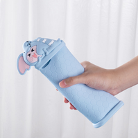 Tablet Anak-anak Silikon Pelindung Anti Guncangan Imut Kartun untuk iPad Casing Penutup Air 2 4 6 Pro 9.7 10.2 dengan Pegangan dengan Penyangga