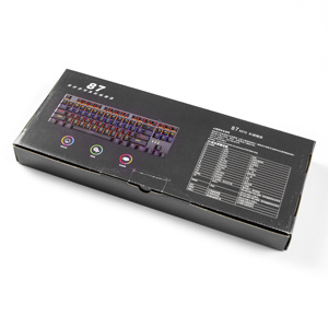 87 Key TKL Wired Mechanical Gaming <b>Keyboard</b> 75% Layout LED Backlit Ergonomic Office Game for PC Lap Compact TKL Layout 87 Key Te - Product Image 6