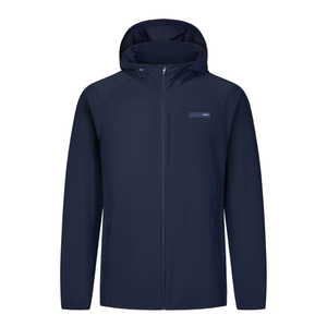 Trọng Lượng Nhẹ Của Người Đàn Ông <span class=keywords><strong>Softshell</strong></span> Áo Gió Áo Khoác Với Đứng Cổ Áo Không Thấm Nước Thể Thao Giản Dị Áo Khoác Cho Mùa Hè Vải Tráng - Product Image 5