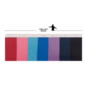 Tissu Jacquard Géométrique Brocart en PVC et Polyester Tissé, Imperméable et Résistant à l'Abrasion, Poids Moyen, Motif Cube Grandes Mailles de Football, pour la Maison - Product Image 4