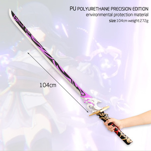 ร้อนขายขายส่ง Pu ดาบคอสเพลย์ <span class=keywords><strong>Genshin</strong></span> ผลกระทบ104เซนติเมตรอะนิเมะรูปอาวุธรุ่น - Product Image 3
