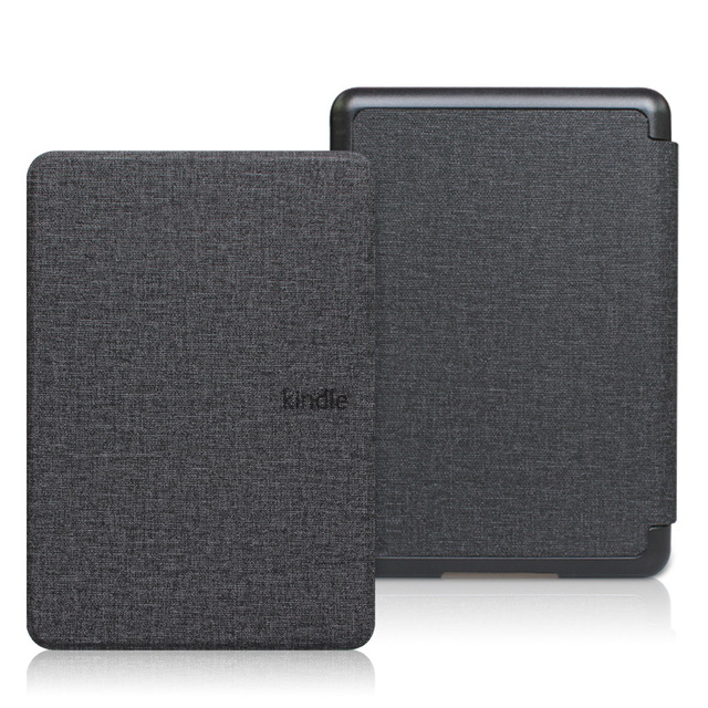 Factory Wholesale Sublimation Cotton Fabric 6 Inch Smart Book Reader Case for 2022 Kindle11th 2024 Kindle 12th Paperwhite 11th
