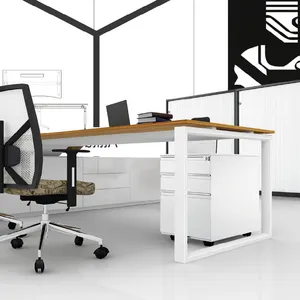 Furnitur sekolah sederhana Modern tabung baja kursi meja kantor rumah siswa menulis kamar tidur penggunaan rumah tangga meja komputer Desktop