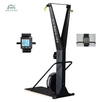 Ergómetro de Esquí con Resistencia a Aire Profesional para Entrenamiento Funcional de Alta Intensidad y Desarrollo de Potencia y Resistencia Corporal Total