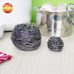 AISI410 430 metallo filo di <span class=keywords><strong>acciaio</strong></span> inox lana pentola ottone Scrubber spugne scrub <span class=keywords><strong>per</strong></span> la pulizia della cucina - Product Image 2