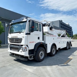 รถยก SINOTRUK HOWO TX 35 ตัน แบบโรเตเตอร์ 8x4 สำหรับกู้ภัยหนัก พร้อมเครนไฮดรอลิกสำหรับกู้ภัยในเหตุอุบัติเหตุ - Product Image 2