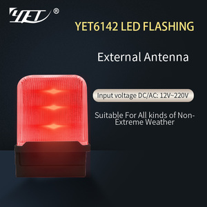 YET6142, lumière d'avertissement <span class=keywords><strong>de</strong></span> porte <span class=keywords><strong>de</strong></span> garage industrielle moderne avec WIFI, sonnette, AC DC 12-220V, lumière clignotante carrée étanche pour utilisation en hôtel - Product Image 5