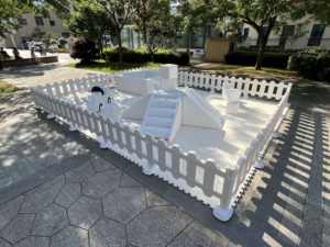 Party Rentals Grimpeur de jeu doux blanc avec équipement de jeu doux de <span class=keywords><strong>voiture</strong></span> Équipement de divertissement fosse <span class=keywords><strong>à</strong></span> balles carrée de jeu doux d'intérieur - Product Image 4