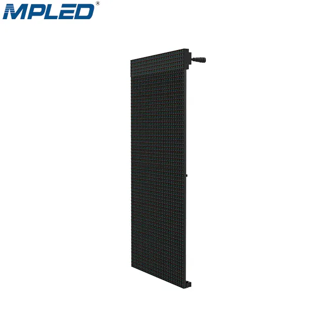 MPLED Transparent LED Grille Display Screens P15 DIP Outdoor Waterproof High brightness Colorful Advertising LED Board