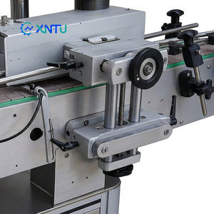 Machine d'étiquetage automatique de table électrique haute vitesse PLC pour bouteilles rondes, flacons et boîtes de conserve avec télécommande haute précision - Product Image 3